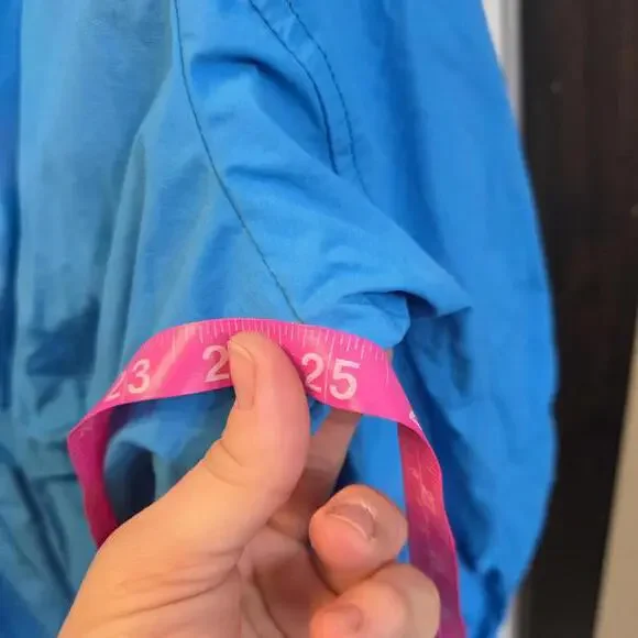 J.Crew Women's Blue Hooded Lightweight Jacket XL NWOT - Picture 7 of 9